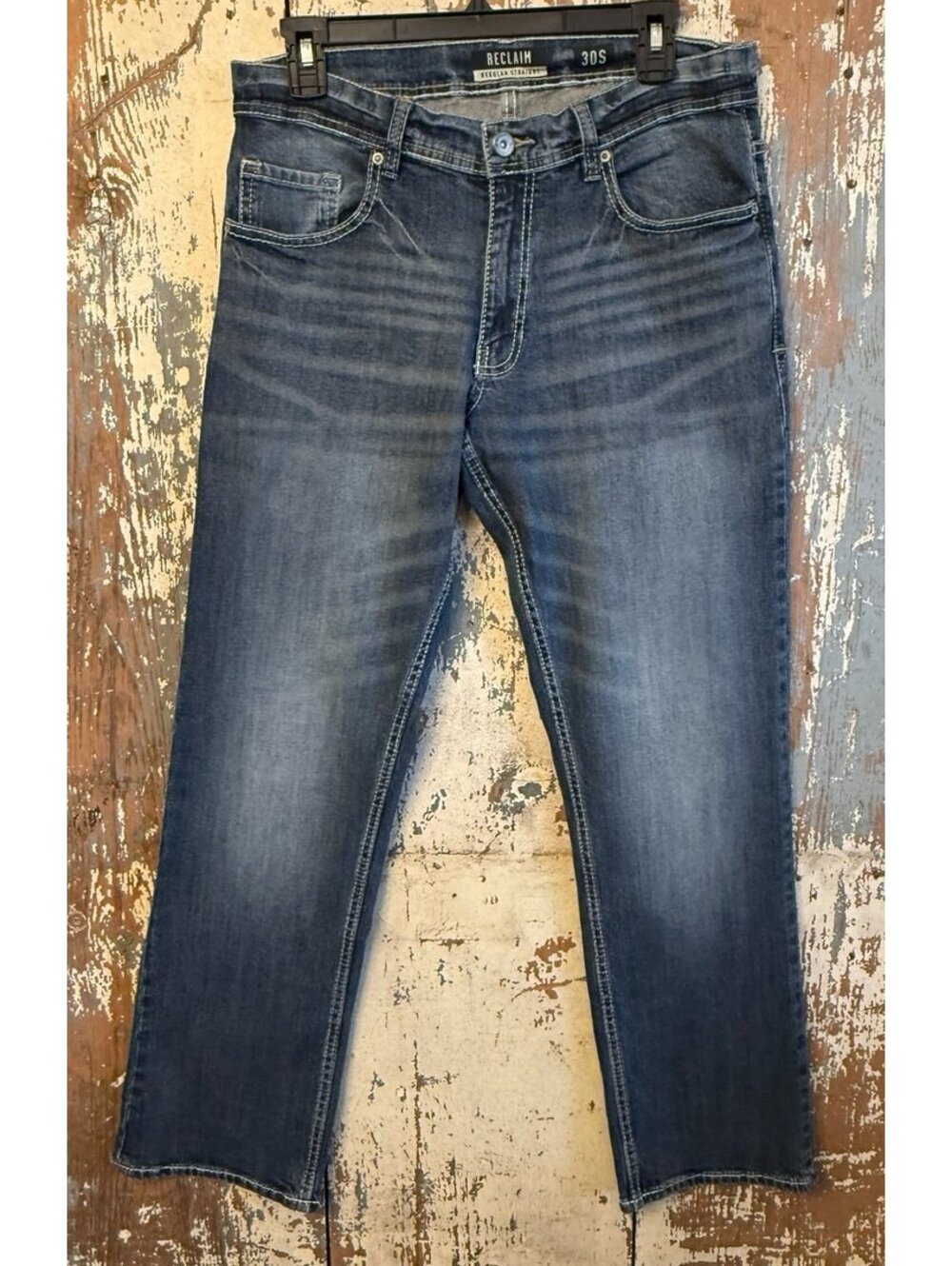 Reclaim Jeans Regular Straight Leg 30S